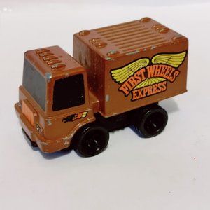Vintage Mattel 1979 First Wheels Express Toy Box Truck